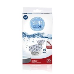 GRE - Recharges SPA CAPS pour désinfection de spa gonflable - Sans chlore - 6...
