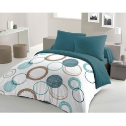 Parure de couette HOME LINGE PASSION Audace - couette 240 x 260 cm + 2 taies ...