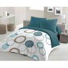 Parure de couette HOME LINGE PASSION Audace - couette 240 x 260 cm + 2 taies ...