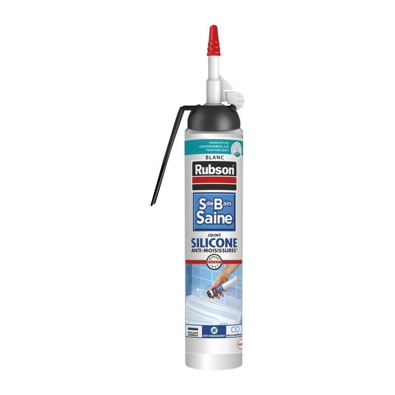 Mastic sanitaires - RUBSON - 2683038 - Joint - Facile - Salle de bain Saine -...