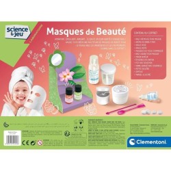 Coffret scientifique pour créer des masques de beauté naturels et