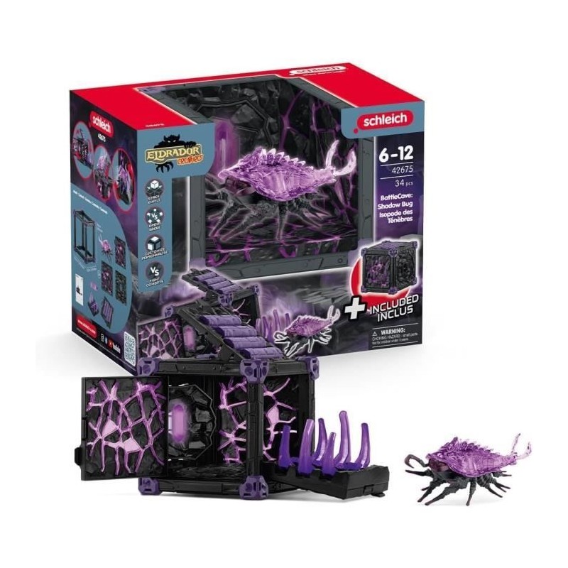 BattleCave Isopode des Ténebres, Extension de l'arene, SCHLEICH 42675