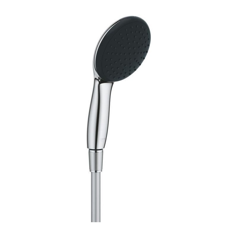 Ensemble flexible et pommeau de douche 1 jet (Pluie) - GROHE Vitalio Start 11...