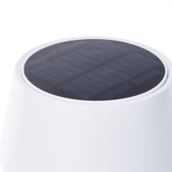 Lampe de table d'extérieur - BRILLIANT - PICCO - LED et solaire - Métal et pl...