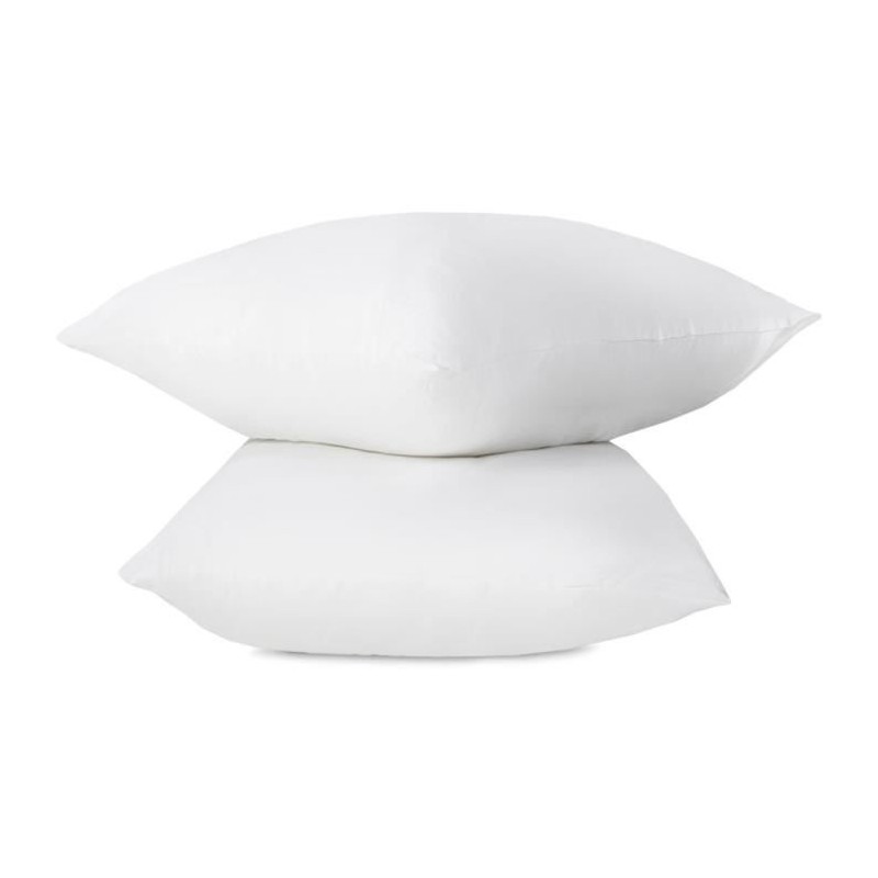 ABEIL Lot de 2 Oreillers FluffyDream 60 x 60 cm