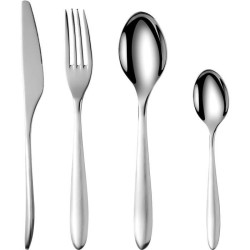 Ménageres - ARTHUR MARTIN - AM0211 - 24 pieces - Acier inoxydable - Finition ...