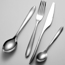 Ménageres - ARTHUR MARTIN - AM0211 - 24 pieces - Acier inoxydable - Finition ...