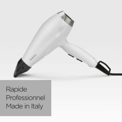 Seche-cheveux - BaByliss - 6704WE Speed Pro 2000 - Moteur AC - Fabriqué en It...