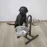 Gamelle pour animaux de compagnie TD Hauteur réglable Conception séparée Fond...
