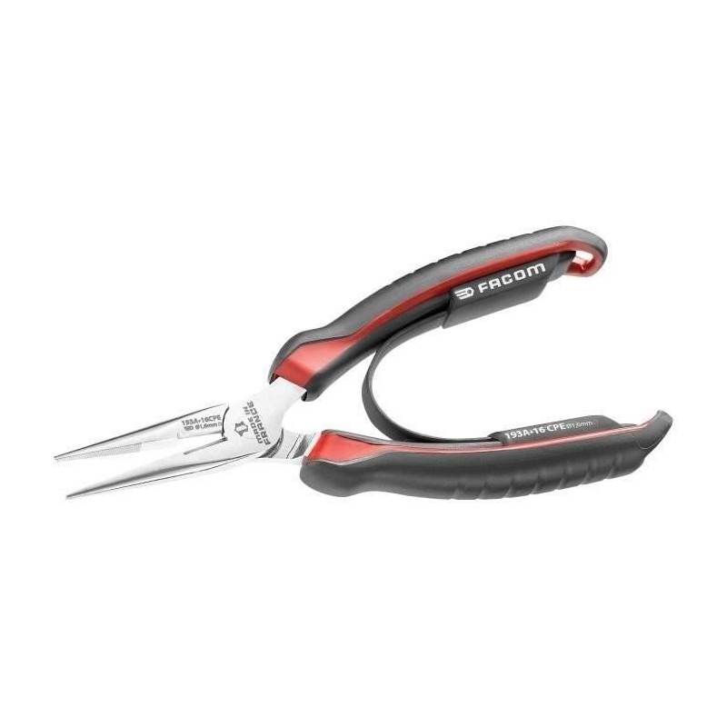 Pince a Becs demi-ronds droits - FACOM - 193A.16CPEPB - Bec fin et finement s...