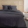 Parure de lit - TODAY - 123324 - 2 personnes - 260x240cm - Gaze de coton unie...