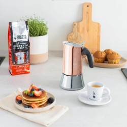 Cafetiere italienne - BIALETTI - NEW VENUS - 6 tasses - 0,24 L - Cuivre - com...