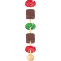 Smoby - BBQ Grill - Barbecue pour enfant - 18 accessoires - Fonctions flammes...