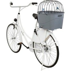 TRIXIE Panier pour porte-bagages en plastique et métal - 36 x 47 x 46 cm - Gr...