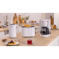 Bouilloire - BOSCH - TWK2M161 MyMoment - Blanche Mate - indicateur de tasses ...