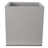 Bac a fleurs - RIVIERA - Granit Carré - Plastique - 40x40 cm - Stone