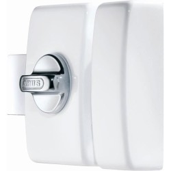 Verrou - ABUS - V83 CB 45 W EK - Coffre blanc, gâche en acier, pene en acier ...