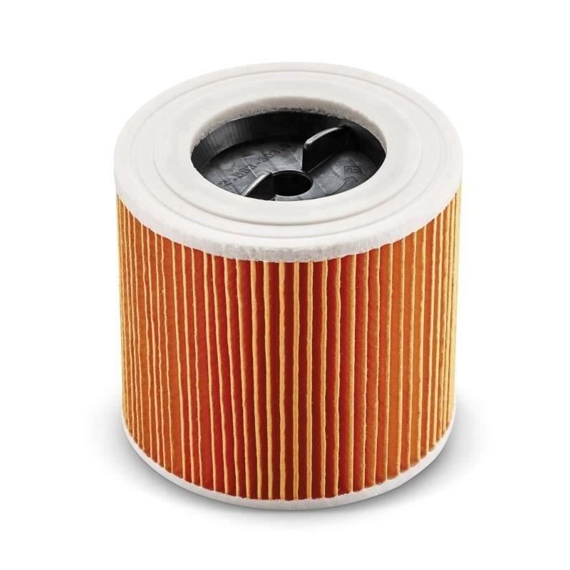 Filtre cartouche KARCHER WD2 / WD3 - Pour aspiration seche et humide