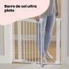 Barriere de sécurité Flat Step - SAFETY 1ST - Blanc - Métal - 73-80 cm - Pres...