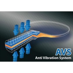 Raquette de tennis de table - SCHILDKRÖT - TOP TEAMS 600 AVS,manche - Bois de...