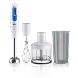 Pied mixeur BRAUN MQ20.236M - Moteur 600 W - 2 vitesses - Systeme