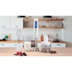 Pied mixeur BRAUN MQ20.236M - Moteur 600 W - 2 vitesses - Systeme