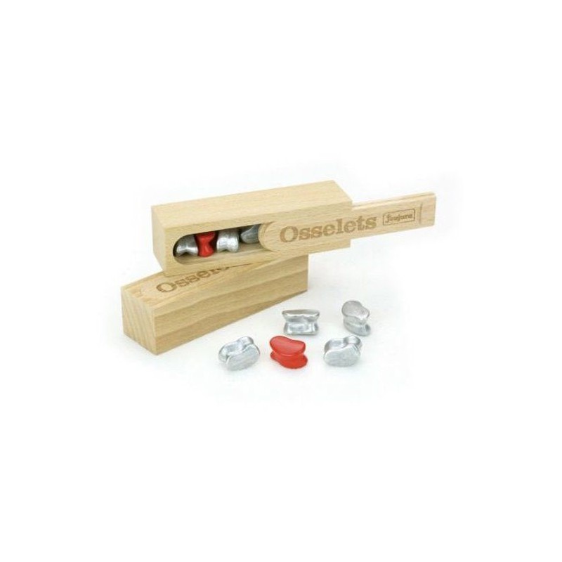 Jeu de société traditionnel - JEUJURA - Osselet - Mixte - Intérieur - Marron