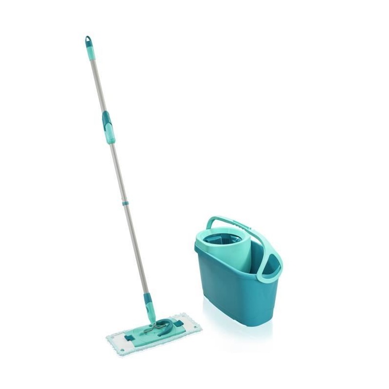 Set lave sol avec seau essoreur Leifheit Clean Twist M Ergo 52120, balais ser...
