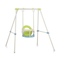 Portique Métal Baby Swing - Smoby - Balançoire Bébé - Intérieur/Extérieur - H...