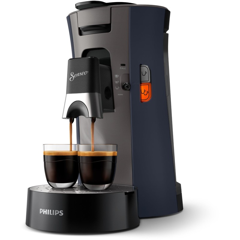 Cafetiere a dosette - PHILIPS - SENSEO - CSA240/71 - Select - Bleu