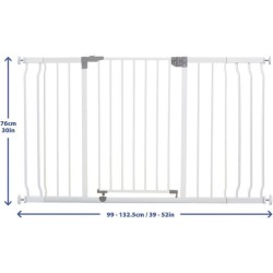 Barriere de sécurité - DREAMBABY - LIBERTY - 1 barriere + 2 extensions - 126-...