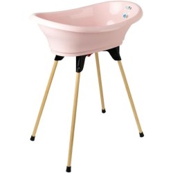 THERMOBABY KIT BAIGNOIRE VASCO Rose Poudré : baignoire + pieds + tuyau de vid...