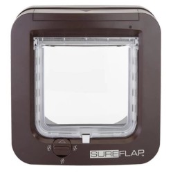 SUREFLAP Chatiere a puce électronique - Marron - 142 mm x 120 mm (Mémorisatio...