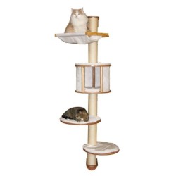 KERBL -  Arbre a chats mural Dolomit 168 cm Blanc 81500