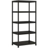 Étagere de rangement XL KETER Plus X/5 - Noir - 90 x 60 x 187 cm - 80 kg / ta...