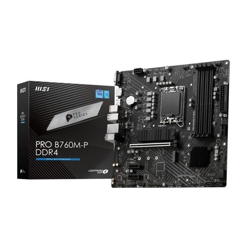 Carte mere - MSI - PRO B760M-P DDR4