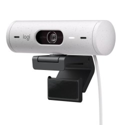 Webcam - Full HD 1080p -  Logitech - Brio 500 - Microphone intégré - Blanc