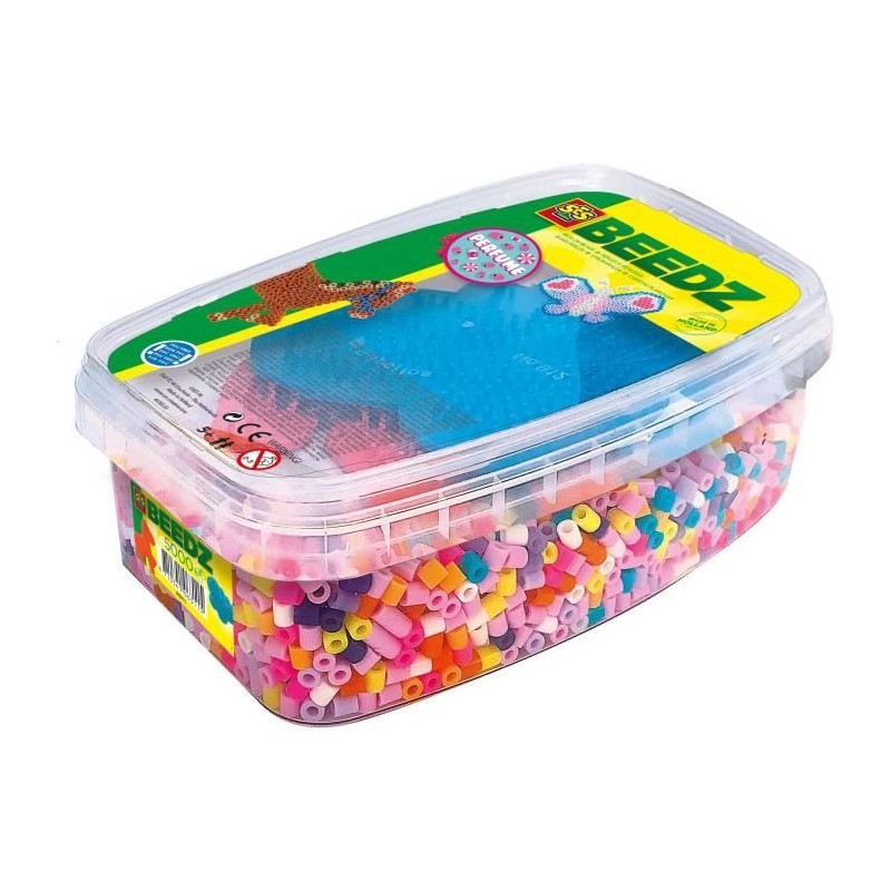 SES CREATIVE - Kit de 5000 perles a repasser parfumées Chevaux et