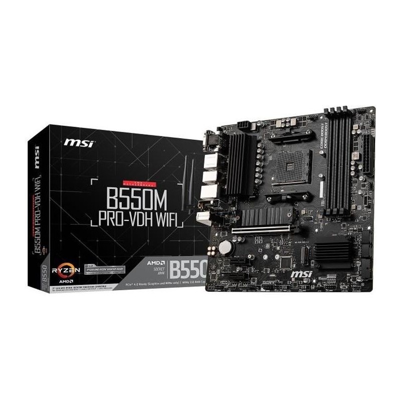 Carte Mere MSI B550M PRO-VDH WIFI