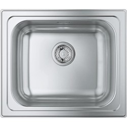Evier de cuisine - Acier inoxydable - A encastrer par le dessus - GROHE K200 ...