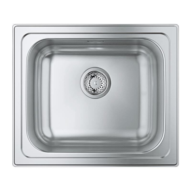 Evier de cuisine - Acier inoxydable - A encastrer par le dessus - GROHE K200 ...