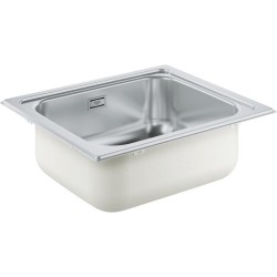 Evier de cuisine - Acier inoxydable - A encastrer par le dessus - GROHE K200 ...