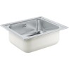 Evier de cuisine - Acier inoxydable - A encastrer par le dessus - GROHE K200 ...