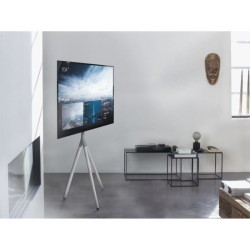 Support mural pour écran plat One For All WM7462 TRIPOD BLANC ARTIQUE POUR EC...