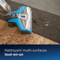 BISSELL Nettoyeur Multifonction 3 en 1 CrossWave 17132 Filaire -