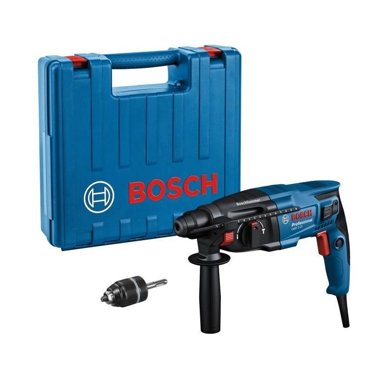 Perforateur-burineur SDS Plus 720W GBH 2-21 (mandrin automatique) en coffret ...