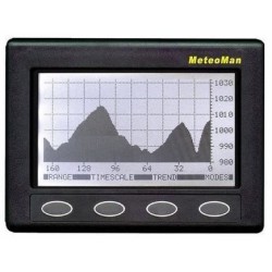 Barometre électronique - NASA - MeteoMan - Noir - Plastique - Navigation en b...