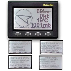 Barometre électronique - NASA - MeteoMan - Noir - Plastique - Navigation en b...