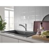 Robinet de cuisine - Supersteel - Mitigeur moncommande évier - Douchette extr...