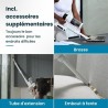 EZICLEAN Cyclomax R22 station - Aspirateur balai sans fil - 52 min - 500 W - ...